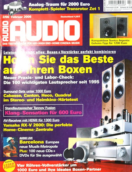 Audio 2/2006 Zeitschrift