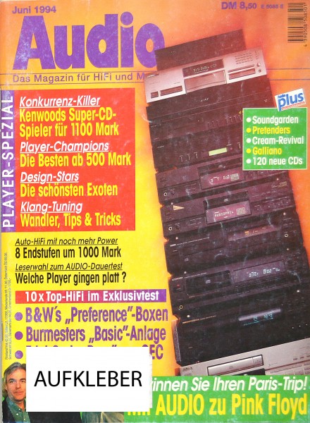 Audio 6/1994 Zeitschrift