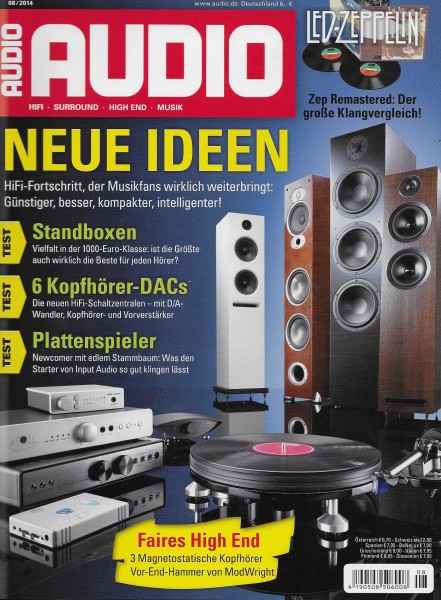 Audio 8/2014 Cover