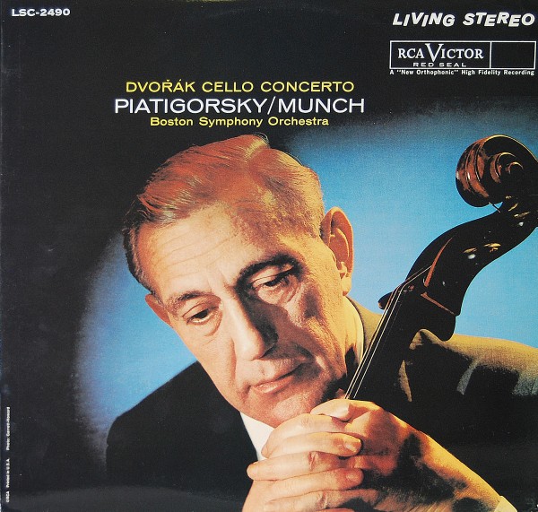 Dvorák - Cello Concerto - Piatigorsky -Munch - Boston Symphony Orchestra