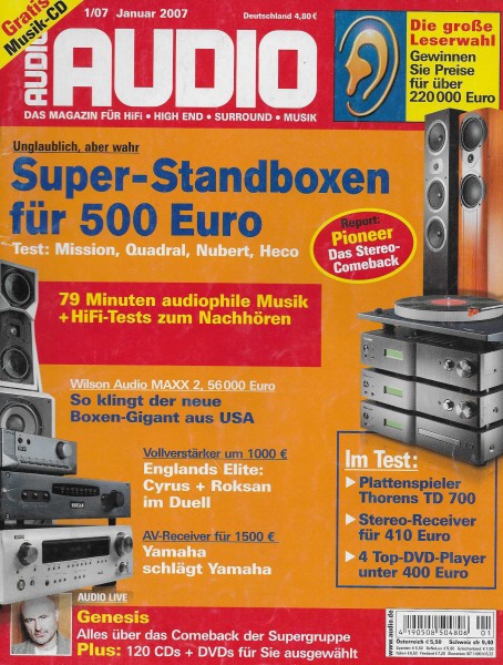 Audio 1/2007 Cover