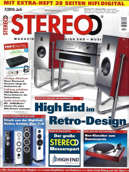 Stereo 7/2016 Zeitschrift