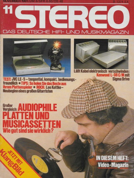 Stereo 11/1981 Zeitschrift