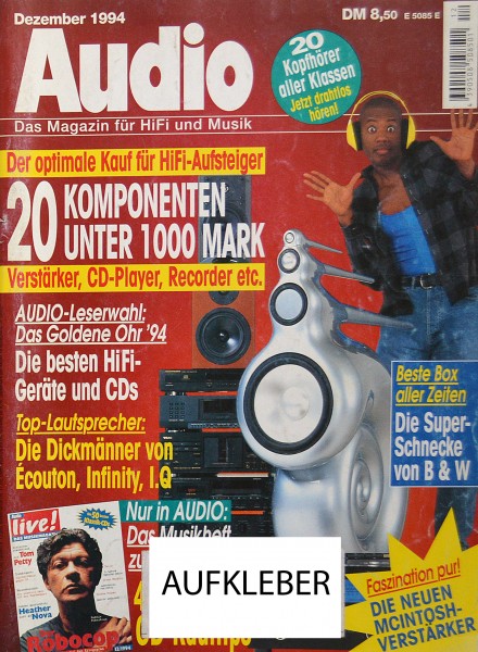 Audio 12/1994 Zeitschrift