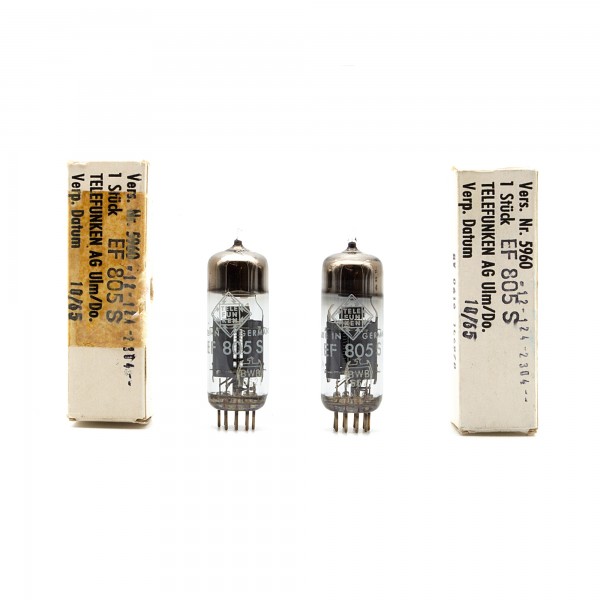 Telefunken EF805S Paar