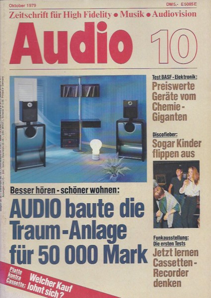 Audio 10/1979 Zeitschrift