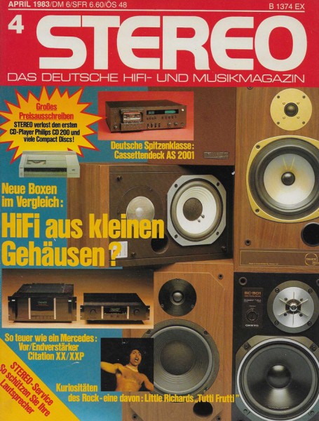 Stereo 4/1983 Zeitschrift