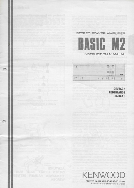 Kenwood Basic M2 Bedienungsanleitung