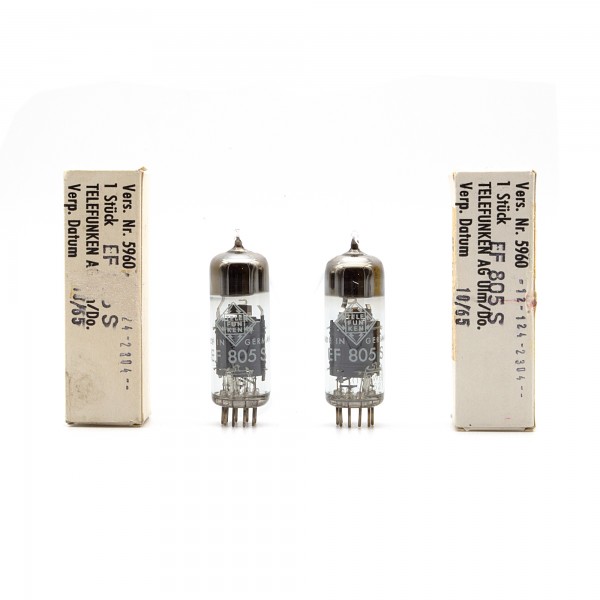 Telefunken EF805S Paar