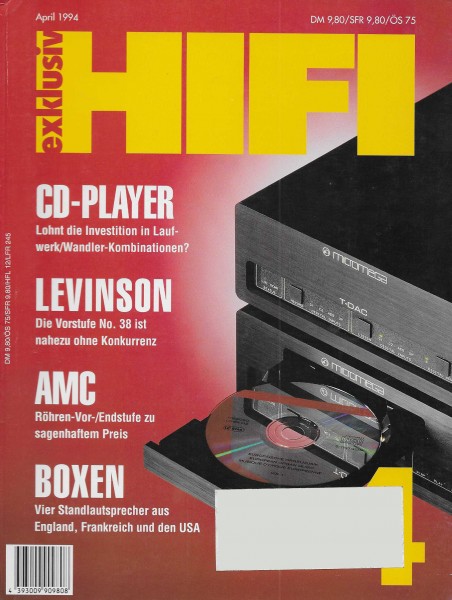 Hifi Exklusiv 4/1994 Zeitschrift