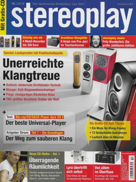Stereoplay 10/2010 Cover