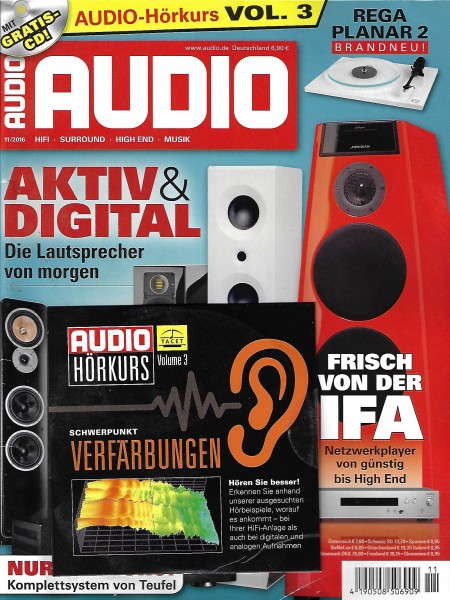 Audio 11/2016 Zeitschrift