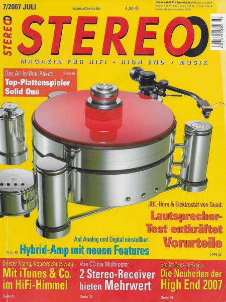 Stereo 7/2007 Zeitschrift