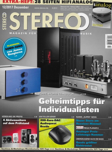 Stereo 12/2017 Zeitschrift