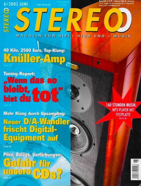 Stereo 6/2002 Zeitschrift