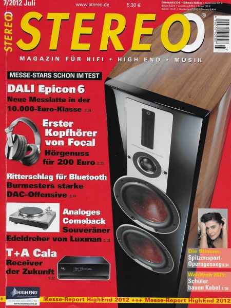 Stereo 7/2012 Zeitschrift