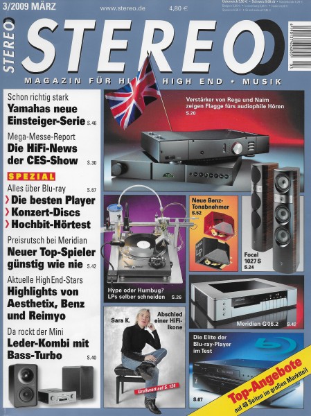 Stereo 3/2009 Zeitschrift
