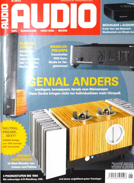 Audio 6/2012 Zeitschrift