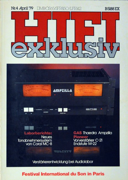 Hifi Exklusiv 4/1979 Zeitschrift