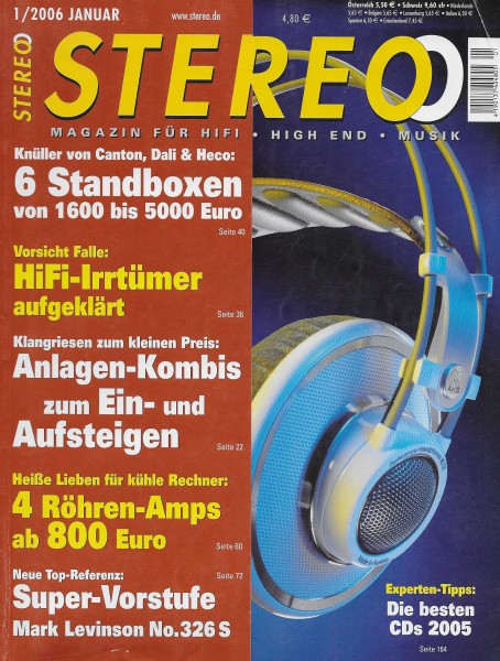 Stereo 1/2006 Zeitschrift