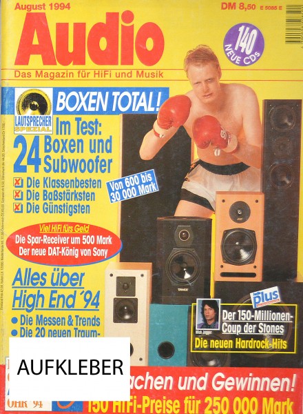 Audio 8/1994 Zeitschrift