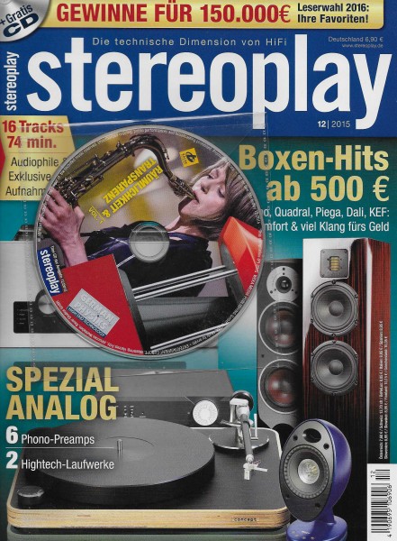 Stereoplay 12/2015 Cover
