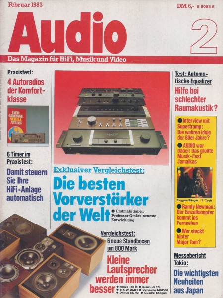 Audio 2/1983 Zeitschrift