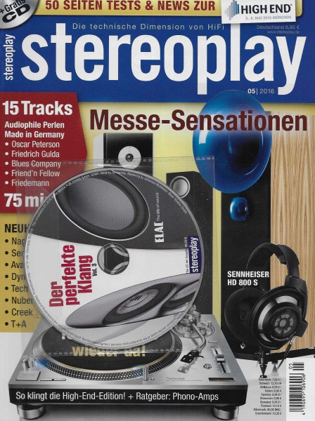 Stereoplay 5/2016 Cover