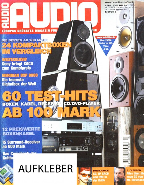 Audio 4/2001 Zeitschrift