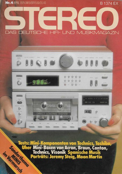 Stereo 4/1979 Zeitschrift