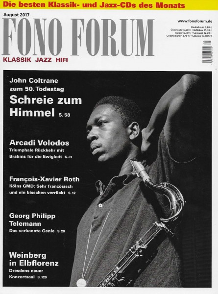 Fono Forum 8/2017 Zeitschrift