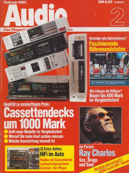 Audio 2/1985 Zeitschrift