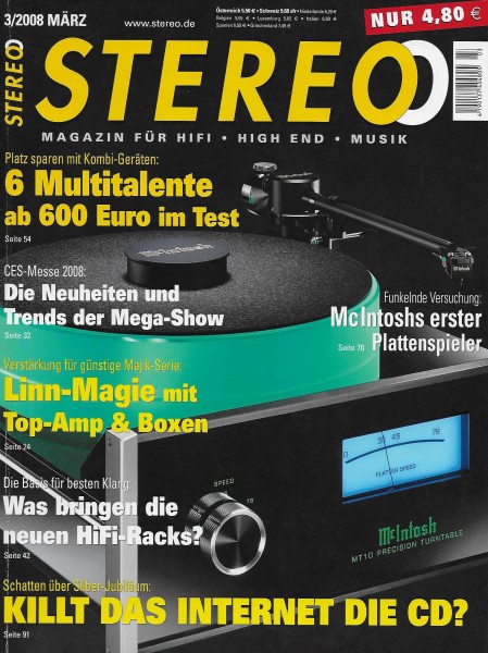 Stereo 3/2008 Zeitschrift