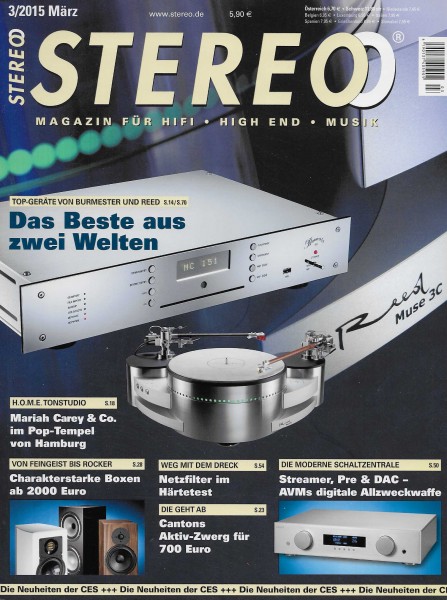 Stereo 3/2015 Zeitschrift
