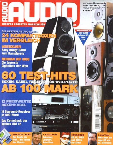 Audio 4/2001 Zeitschrift