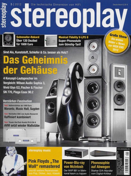 Stereoplay 5/2012 Cover
