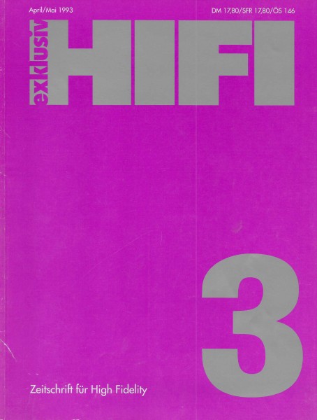 Hifi Exklusiv 3/1993 Zeitschrift
