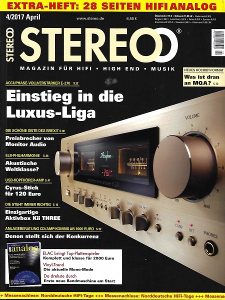 Stereo 4/2017 Zeitschrift