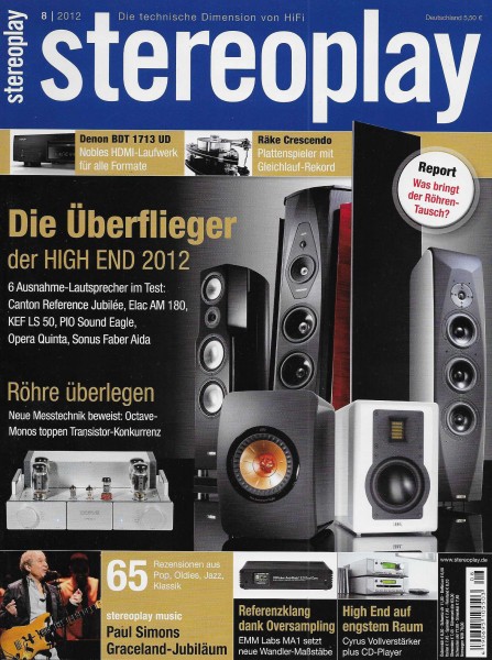 Stereoplay 8/2012 Cover