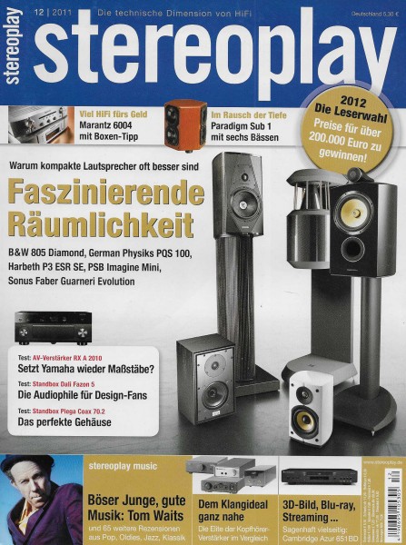 Stereoplay 12/2011 Cover