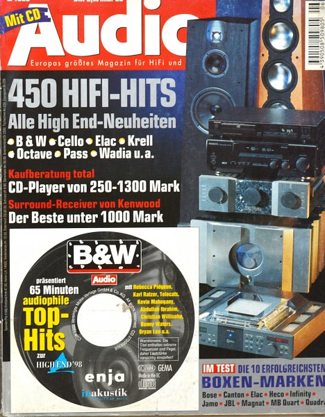 Audio 6/1998 Zeitschrift