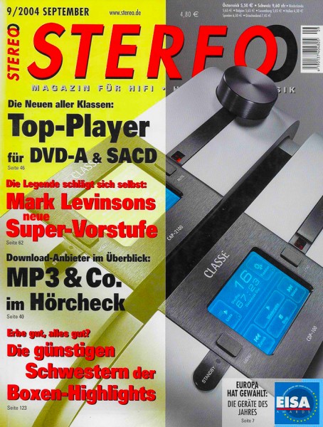 Stereo 9/2004 Zeitschrift