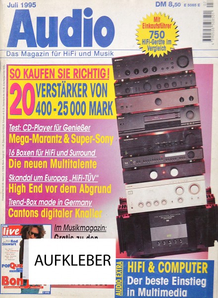 Audio 7/1995 Zeitschrift