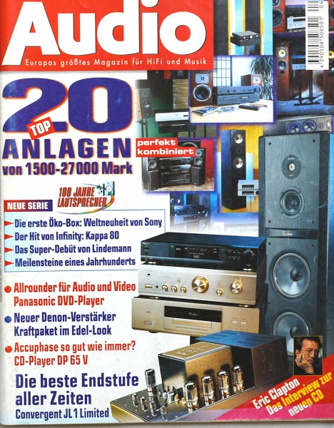Audio 4/1998 Zeitschrift