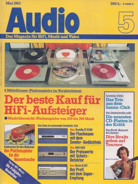 Audio 5/1983 Zeitschrift