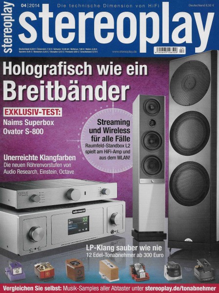 Stereoplay 4/2014 Cover