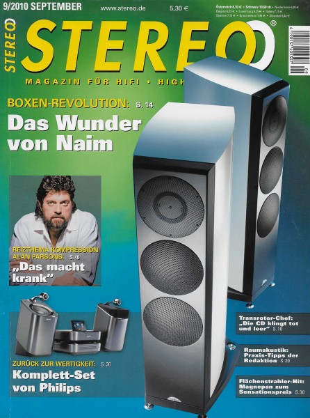 Stereo 9/2010 Zeitschrift