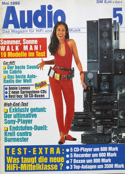 Audio 5/1992 Zeitschrift