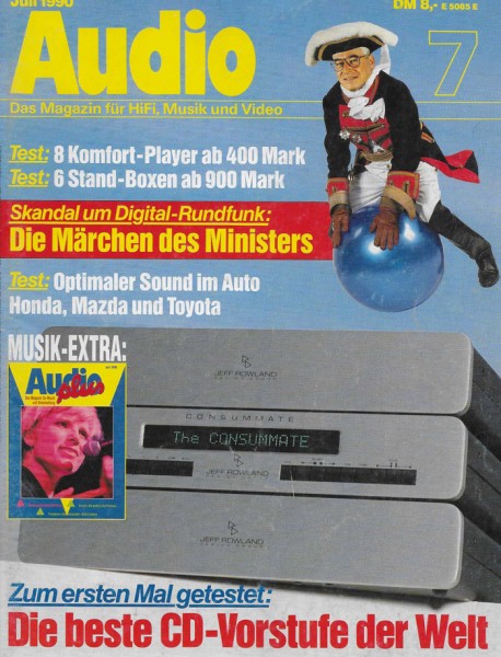 Audio 7/1990 Zeitschrift