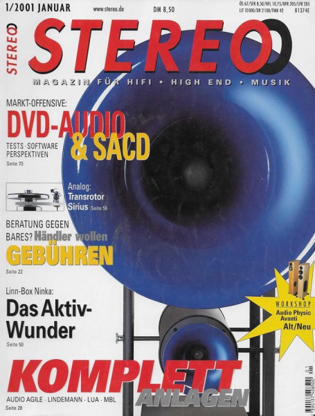 Stereo 1/2001 Zeitschrift